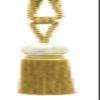 28" Spread Traditional Tie Beaded Ball Brush Tassel Tieback (TBMOP8-RN), Pearl Gold Solid #852 (Yellow Gold, Golden Beige, Dark Gold), Set of 10 view 1