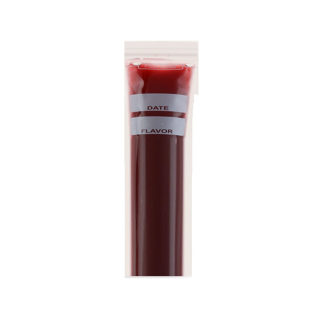 Disposable Ice Popsicle Pouches Small - Ice Pop Molds, Ice Popsicle Mold Bags - Freezer Tubes with Zip Seals, Great for Juice, Smoothies, Yogurt, Backyards, Summer, Party Favors by EcoQuality (375)