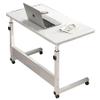Simple Folding Table/Small Movable Desk/Wall Study Desk/Elevating Bedside Lazy Desk/Home Computer Desk (Size : 8040(70-90) cm) view 1