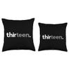 13th Birthday for Boys Thirteen Him Age 13 Year Party Teen Throw Pillow view 3
