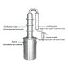 20L/35L/60LMoonshine Still itres Stainless Steel Wine Making Kit Water Distiller Home Brewing Kit for DIY Whisky Wine Brandy Gin Vodka (Produce 92% ABV) (20L) view 2
