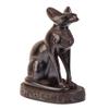 Statue of Egyptian Art Goddess bastet Cat view 4