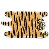 Cute Soft Tiger Shaped Animals Bath Mat Area Rug for Bedroom Bathroom Kitchen Floor Water Absorption Non-Slip Small Carpet Door Mat Kid's Room Playmat view 1