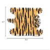 Cute Soft Tiger Shaped Animals Bath Mat Area Rug for Bedroom Bathroom Kitchen Floor Water Absorption Non-Slip Small Carpet Door Mat Kid's Room Playmat view 3
