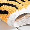 Cute Soft Tiger Shaped Animals Bath Mat Area Rug for Bedroom Bathroom Kitchen Floor Water Absorption Non-Slip Small Carpet Door Mat Kid's Room Playmat view 4