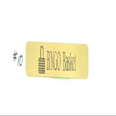 Longaberger Basket Tag #10 - Bingo Basket