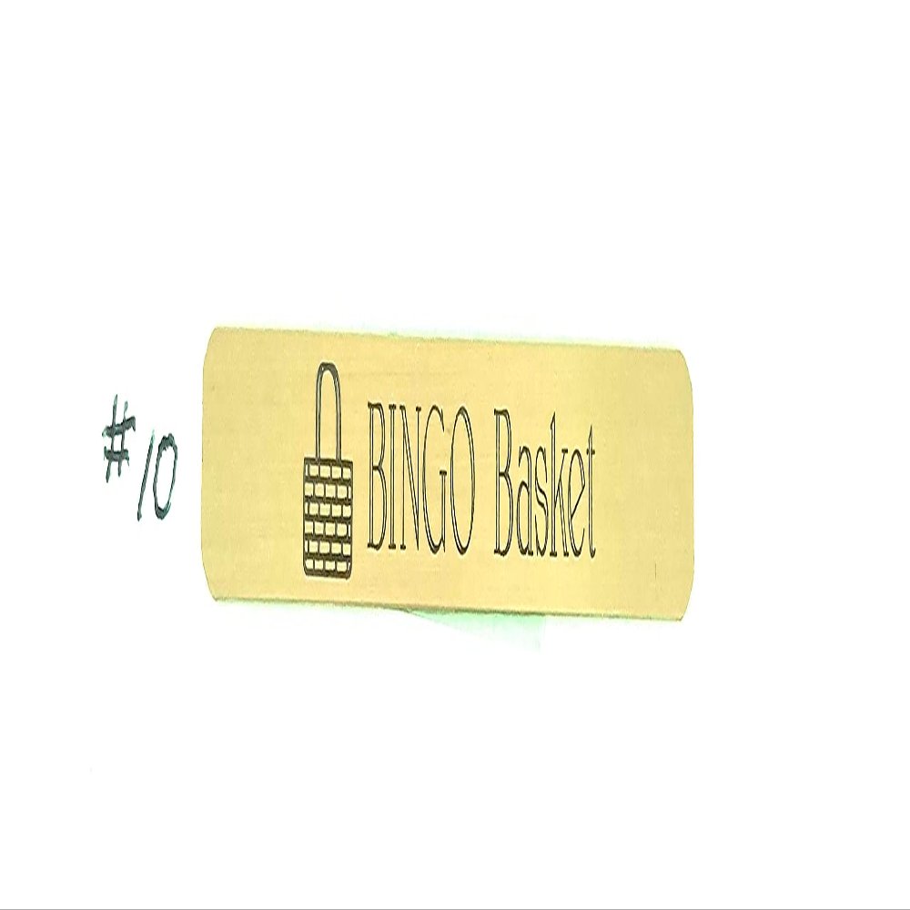 Longaberger Basket Tag #10 - Bingo Basket