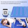 Mattress Cooler Air Conditioning Water Cooling Mattress System, Bed Fans for Cooling Under Sheets, Mattress Cooling Pad for Home and Office Summer (Size : 55.1x63in) view 4