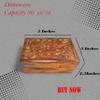 Handcrafted Wooden Urn Box for Human & Pet Ashes Small Engraved Cremation Memorial Keepsake Decorative Burial Box for Dogs, Cats, and Loved Ones view 2