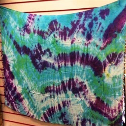 Altar Cloth Wall Hanging Tie Dye Sarong Tapestry Abstract Pattern Meditation Yoga