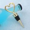 16PCS Wedding Heart Wine Stopper Favors,Gold Love Bridal Shower Souvenirs for Guests Valentine's Day Summer Beach Party Supplies (Gold Heart,16) view 3