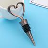16PCS Wedding Heart Wine Stopper Favors,Graduation Love Summer Bridal Shower Souvenirs for Guests Valentine's Day Summer Beach Party Supplies (Bronze Heart,16) view 3