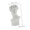 BESPORTBLE Retro Statue Ornament Multi-functional Decorative Vase for Home Office view 2
