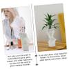 BESPORTBLE Retro Statue Ornament Multi-functional Decorative Vase for Home Office view 3