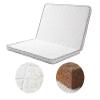 Portable Mattress Folding,2-Folding Mattress,High Elasticity Sponge Portable Thick 5cm Mattress Pads for for Single Double Mattress Home School-White 180x200cm(71x79inch) view 1