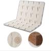 Diumy Portable Mattress Folding,2-Folding Mattress,High Elasticity Sponge Portable Thick 5cm Mattress Pads for for Single Double Mattress Home School-Wave 150x200cm(59x79inch) view 1