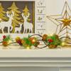 Dazzle Bright Pine Cone Christmas String Lights, Total 6.5FT 20LED Battery Operated Christmas Garland with Red Berry Pine Cone Fairy String Lights for Indoor Outdoor Xmas Decorations view 4
