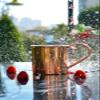 Handmade Copper Mug, Copper Glass (Bright) view 3