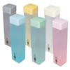 AQUAQLEAN Frosty Plastic Food Grade Fridge Square Water Bottle Gift Set(6 pieces, 1L,Assorted) view 1