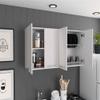 Kitchen Cabinet Durham, Four Doors - White view 3