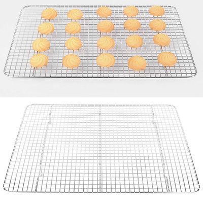 Barbecue Grill, Baking Rack Narrow Grid Pattern Convenient for Coffee Shop for Cake Shop for Household
