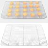 Barbecue Grill, Baking Rack Narrow Grid Pattern Convenient for Coffee Shop for Cake Shop for Household view 1