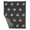 Abbott Collection 91-SNUGGLE-21 Hedgehog Small Throw, Grey view 1