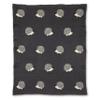 Abbott Collection 91-SNUGGLE-21 Hedgehog Small Throw, Grey view 4