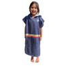 COR Childrens Unisex Poncho Towel Robe Light and Dark Blue for Kids Ages 3-10 (Knightrider) view 3