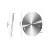 Heat Diffuser for Gas Stove?Cabilock Heat Diffuser Stainless Steel Induction Heat Diffuser for Glass Cooktop for Electric Stove Cooktop Converter Induction Hob Adapter view 2