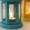 Indo Essentials Decorative Glass Tealight Holder (Set of 2) Lantern for Home Decoration Christmas view 3