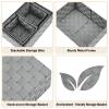 Uvellgift Woven Storage Baskets, Storage Bins, Cube Basket Container Baskets Storage Boxes Organizers for Clothes /Shelves/ Closet, Set of 6 (Grey) view 4