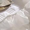CFYCYHDZHT Easy Fit Sheets Thick Quilted Non Slip Deep Pocket Fitted Sheets, Bedroom Non Slip Mattress Protector is Single Double King Size White 150200cm view 2