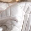 CFYCYHDZHT Easy Fit Sheets Thick Quilted Non Slip Deep Pocket Fitted Sheets, Bedroom Non Slip Mattress Protector is Single Double King Size White 150200cm view 3
