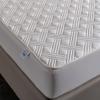 CFYCYHDZHT Easy Fit Sheets Thick Quilted Non Slip Deep Pocket Fitted Sheets, Bedroom Non Slip Mattress Protector is Single Double King Size White 150200cm view 4