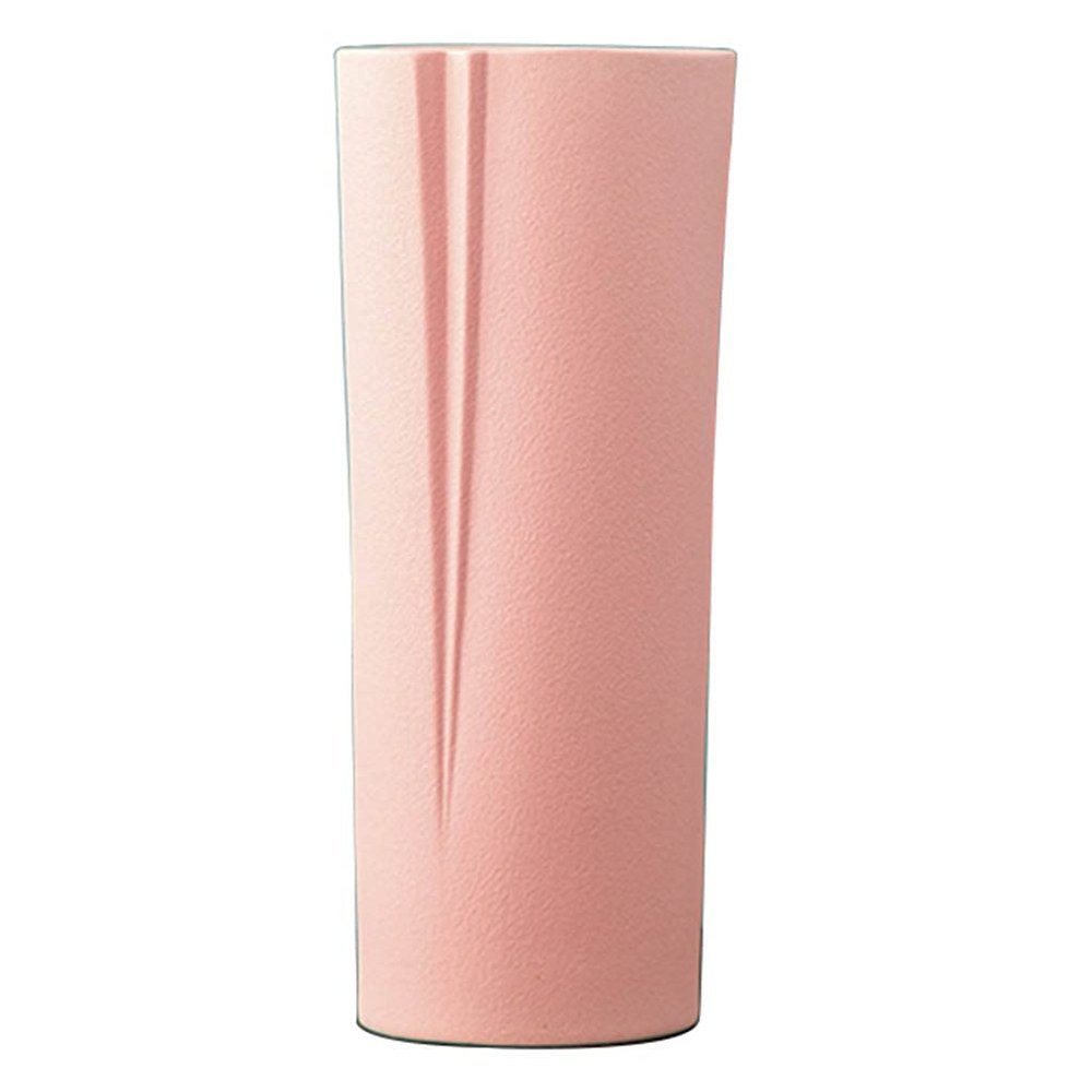 Vases Ceramic Decoration Living Room Flower Arrangement Dryer Nordic Creative Minimalist TV Cabinet Table Decoration (Color : Pink, Size : 9.825cm)