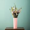 Vases Ceramic Decoration Living Room Flower Arrangement Dryer Nordic Creative Minimalist TV Cabinet Table Decoration (Color : Pink, Size : 9.825cm) view 2