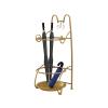 Umbrella Racks WXYZ Metal Cartoon Umbrella Stand, Long and Short Umbrella Storage Bucket, Home Office Kindergarten Umbrella Bucket 29x27x65cm (Color : Gold) view 1