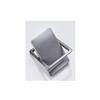 JHZDX Recessed Counter Top Cover Trash Bin Built-in Flap Garbage Can Kitchen Bench Stainless Steel(Silver),272x168mm Square view 2