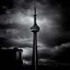 Cn Tower Toronto No 6 by Brian Carson - 18x24 Art Print Poster view 1