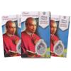 Saint Alphonsus Holy Prayer Card with Medal and Prayers on the Back, Catholic Saints Pocket Prayer Bookmarks and Bible Page Holders, Patron of Arthritis Rheumatism, 3 3/8, Pack of 3 view 1
