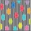 Flagship Carpets Just Teach Poms Classroom Area Rug for Indoor Classroom Learning or Kid Bedroom Educational Play Mat, 5'x7'6", Multi view 1