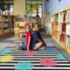 Flagship Carpets Just Teach Poms Classroom Area Rug for Indoor Classroom Learning or Kid Bedroom Educational Play Mat, 5'x7'6", Multi view 4