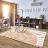 Flagship Carpets Simply Stylish Boho Rainbow My Sunshine Classroom Area Rug for Indoor Classroom Learning or Kid Bedroom Educational Play Mat, 5'x7'6", Multicolor view 2