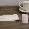 RayLynn Products, Pack of 2,500 White Premium Napkin Bands, Self-Adhesive 1.5" x 4.25" view 1