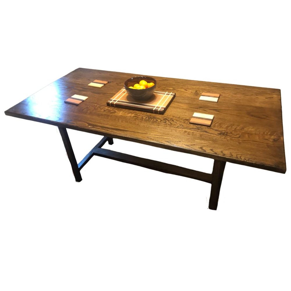 Dining Room Table (120x36x30, Table Only, English Chestnut)