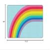 Flagship Carpets Hello Sunshine Modern Rainbow Classroom Area Rug for Indoor Classroom Learning or Kid Bedroom Educational Play Mat, 5'x7'6", Multi view 3