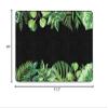 Flagship Carpets Simply Boho Greenery Classroom Area Rug for Indoor Classroom Learning or Kid Bedroom Educational Play Mat, 5'x7'6", Black view 2