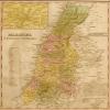 Palestine 1844 by Vintage Maps - 22x28 Art Print Poster view 1