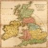 Ancient Britain by Vintage Maps - 22x28 Art Print Poster view 1